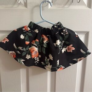 Bailey’s Blossoms Girls Floral Skirt Size 12-18  Months